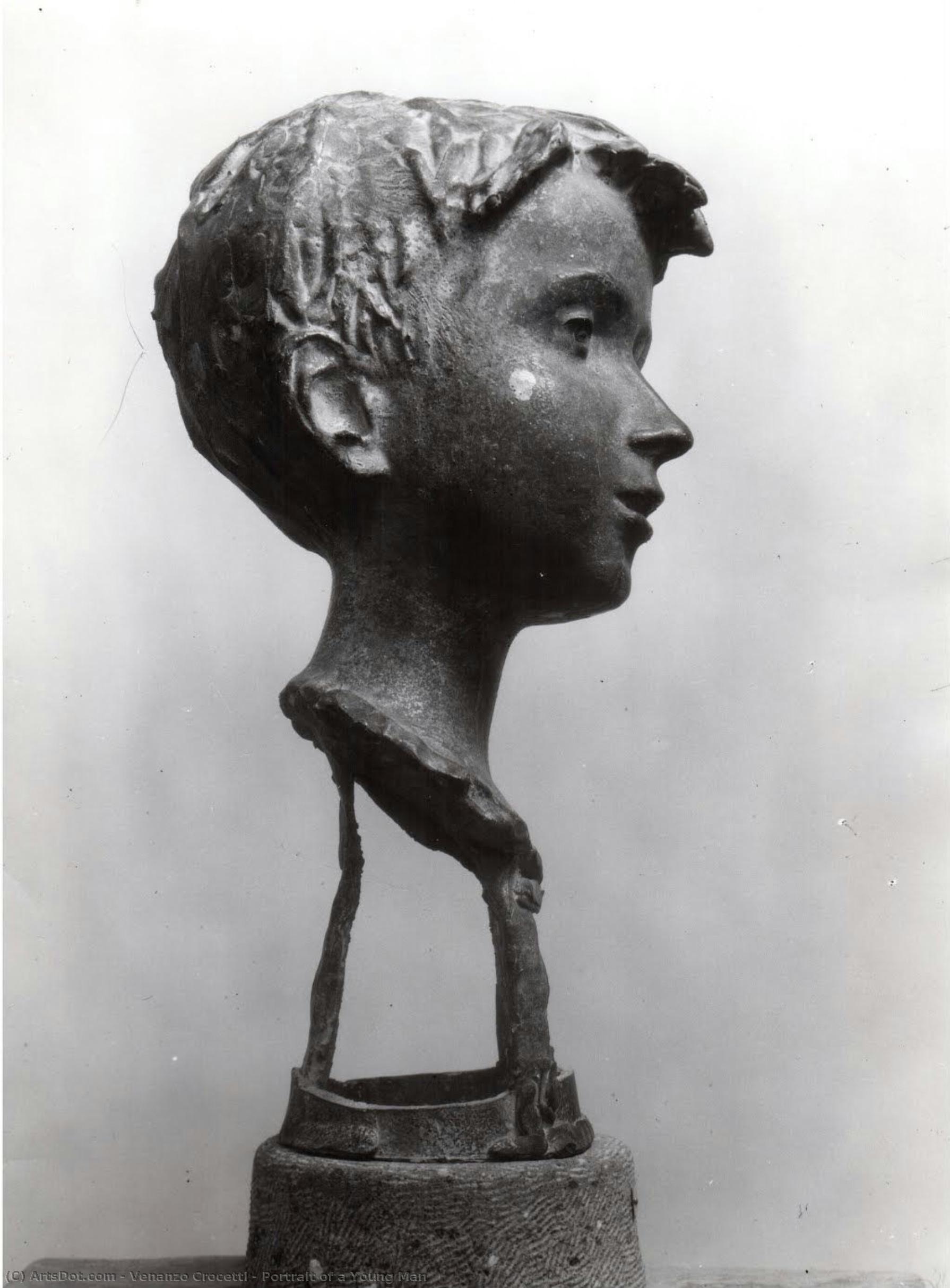 Portrait Of A Young Man — Venanzo Crocetti