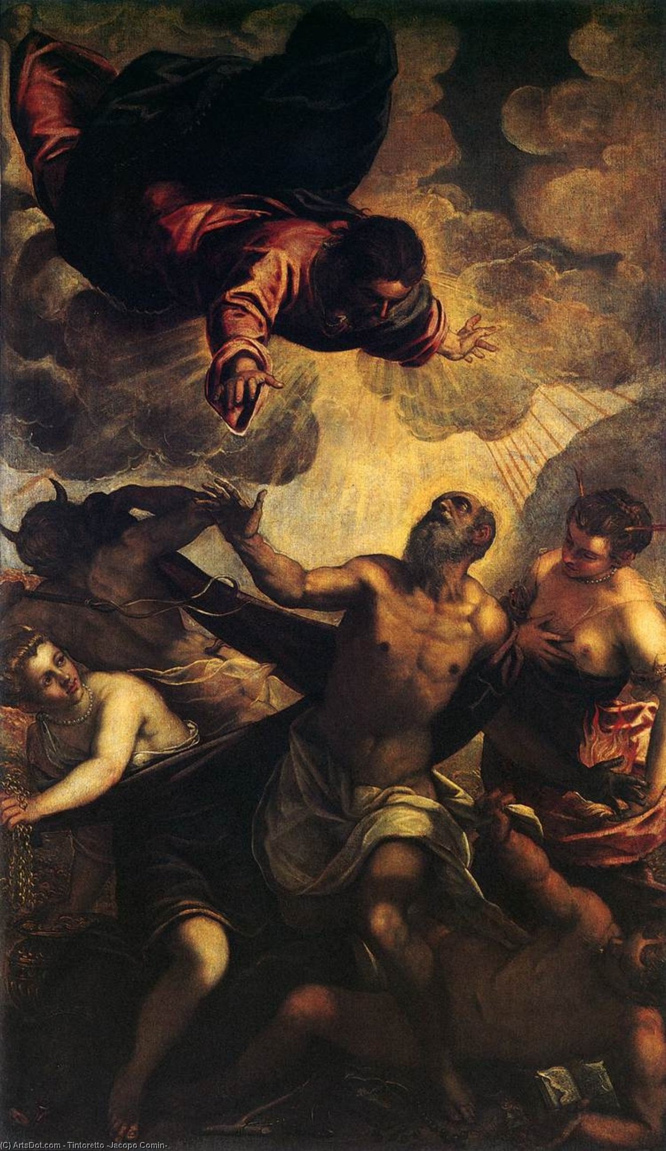 The Temptation Of St Anthony — Jacopo Tintoretto
