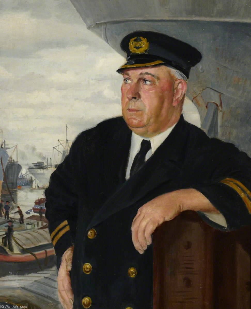 Frederick Bell, Railway Dock Official, Second World War — Bernard Hailstone