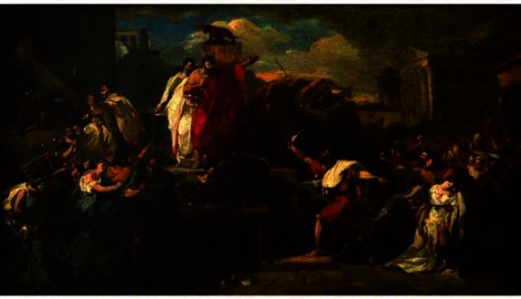 La Mort De Virginie — Guillaume Guillon Lethiere