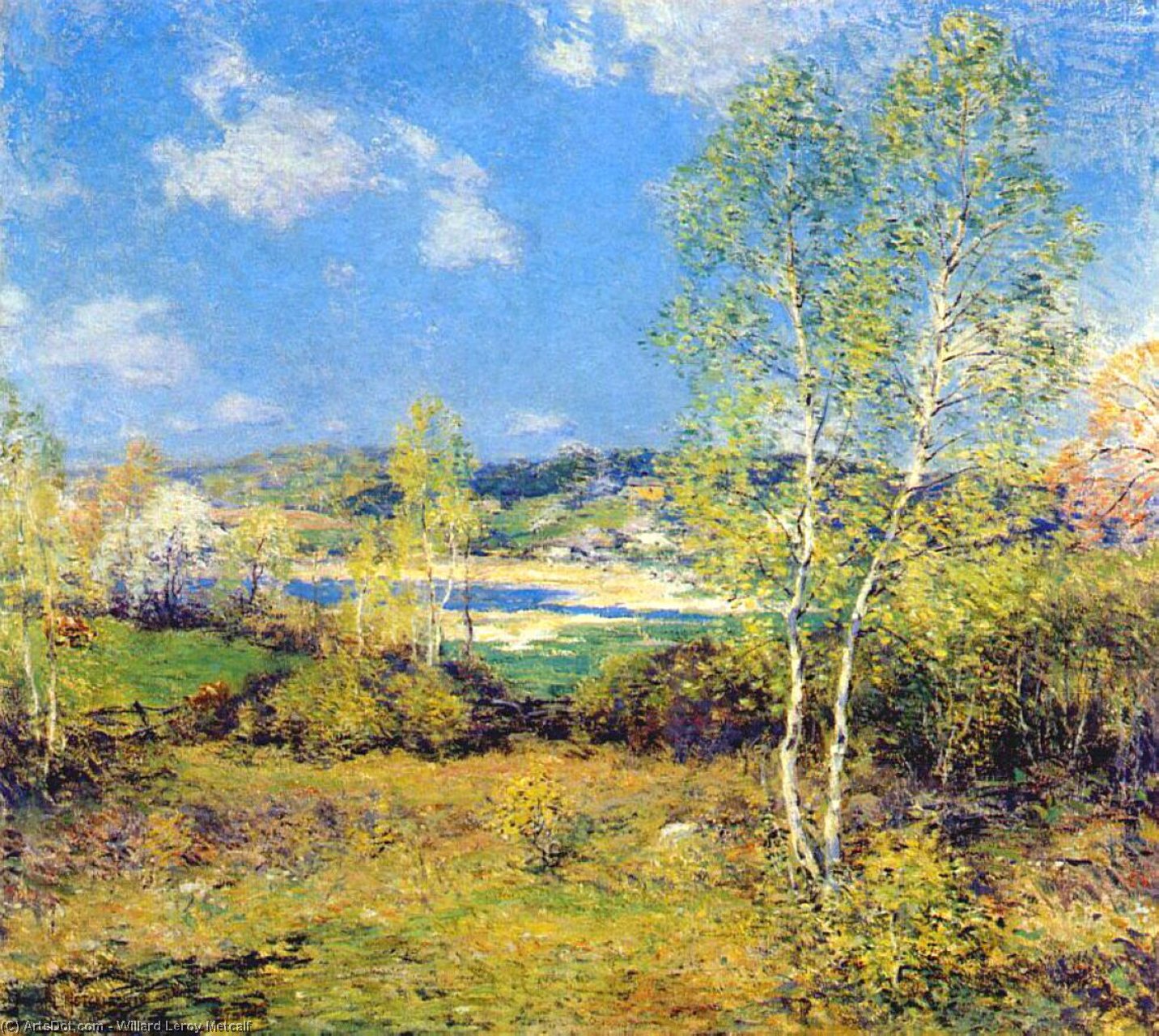 Maytime — Willard Leroy Metcalf