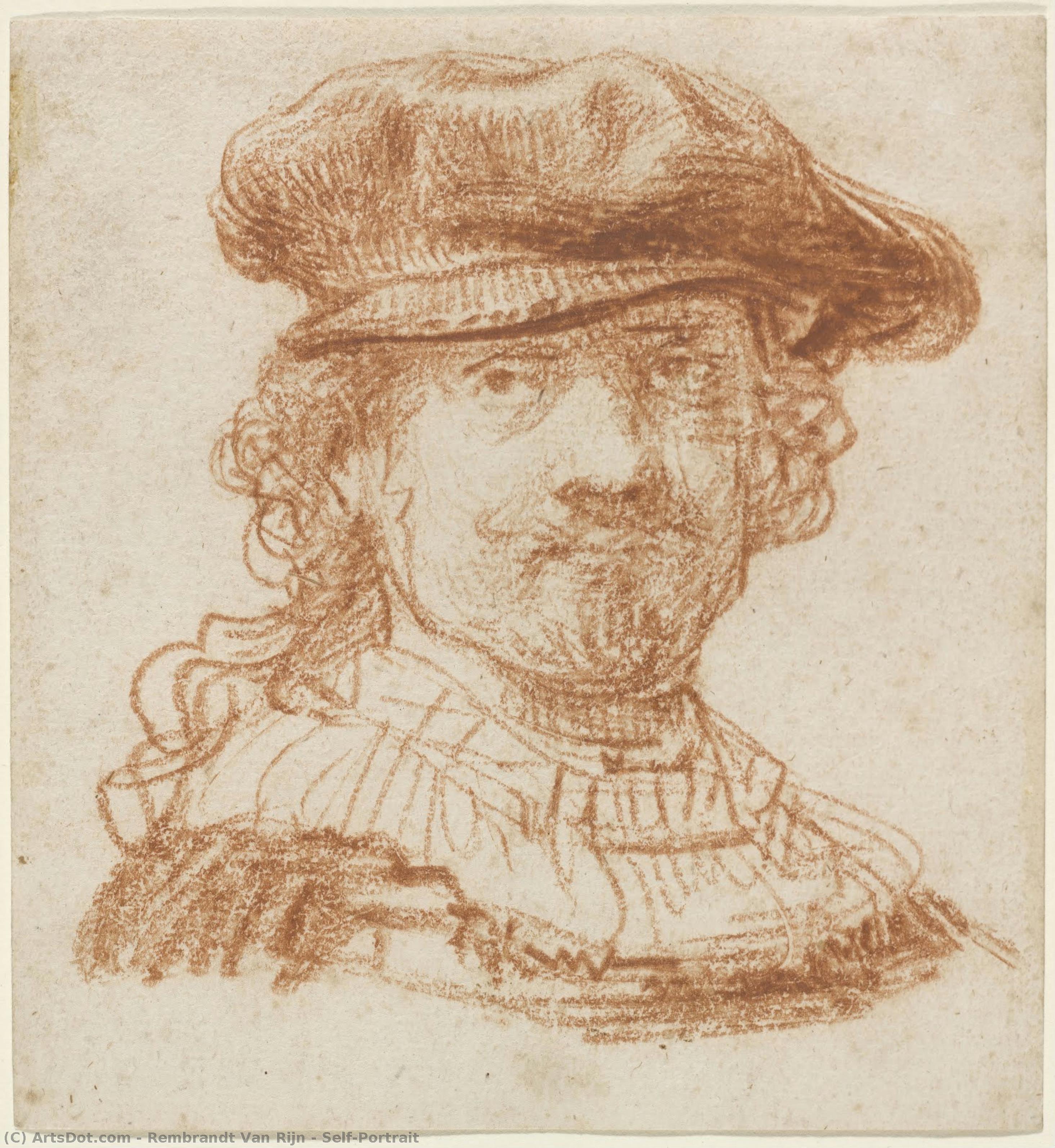 Self-portrait — Рембрандт Ван Рейн