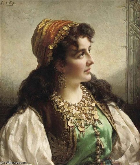 A Young Gypsy — Jan Frederik Pieter Portielje