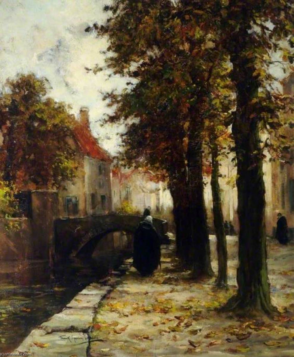 'quai Vert', Bruges, Belgium — Frank Spenlove Spenlove