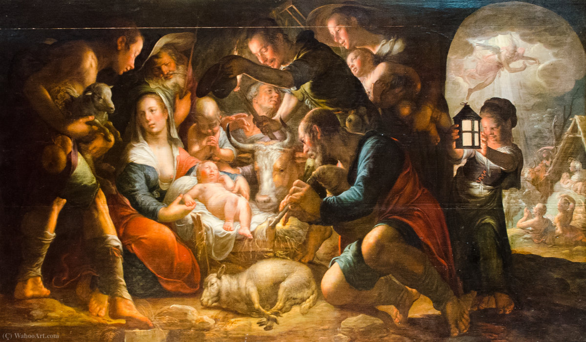 The Adoration Of The Shepherds — Peter Wtewael