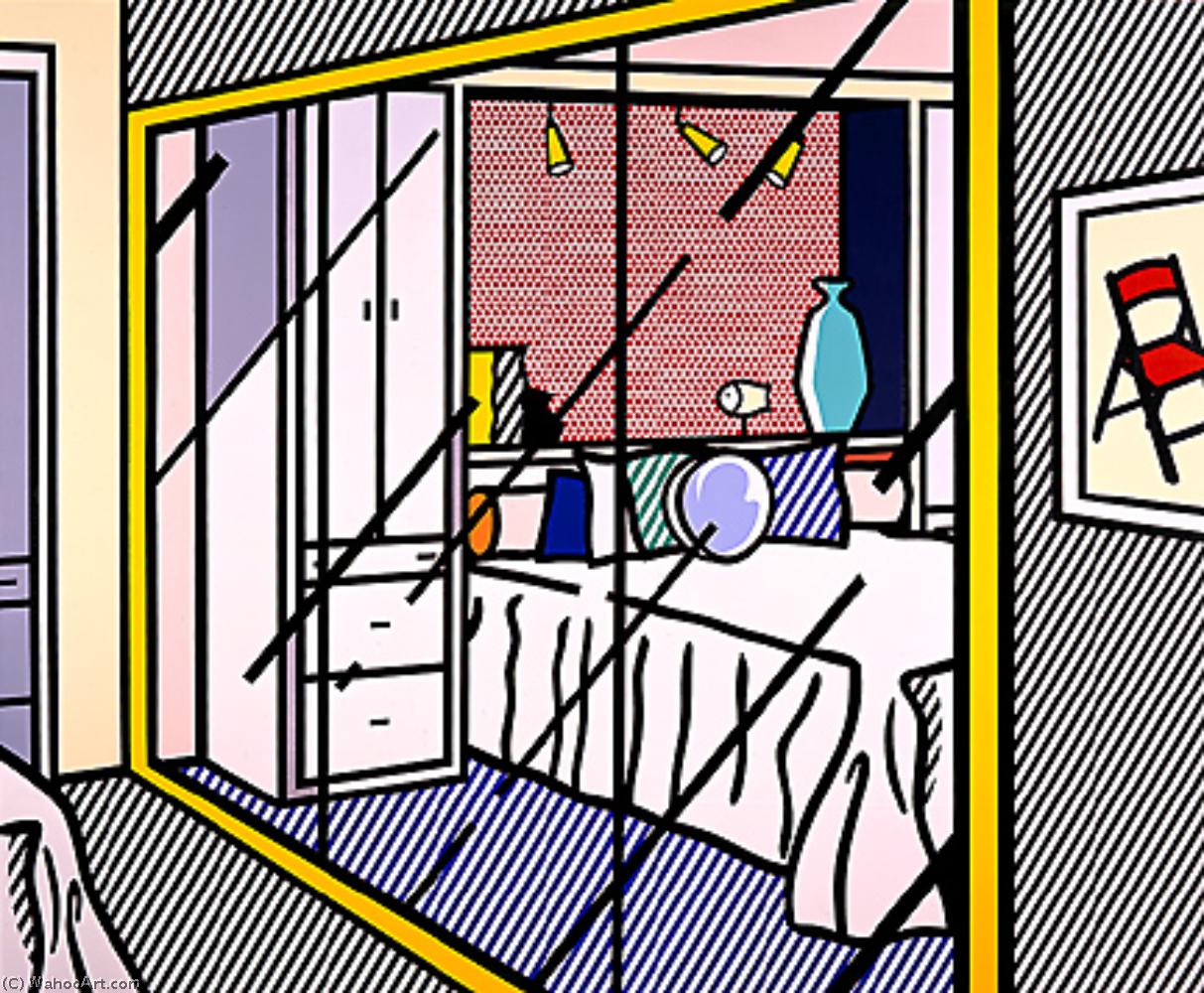 Interior With Mirrored Closet — Рой Лихтенштейн