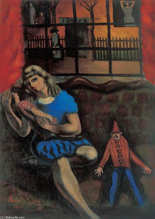Girl With A Doll — Gyorgy Roman