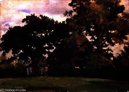 Farmhouse In Sierhagen — Louis Gurlitt