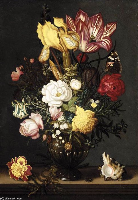 Still-life — Ambrosius The Younger Bosschaert