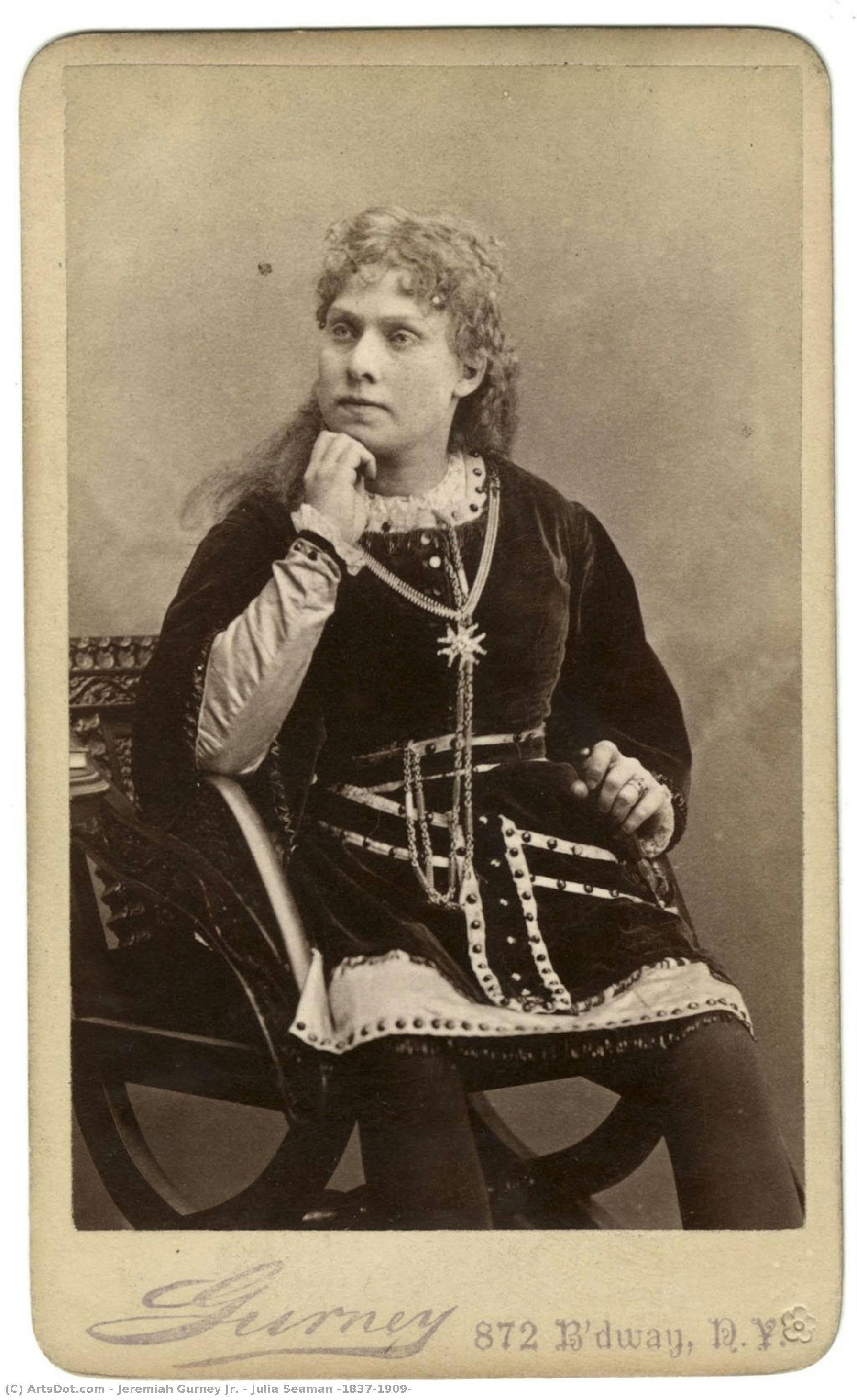 Julia Seaman (1837-1909) — Jeremiah Gurney