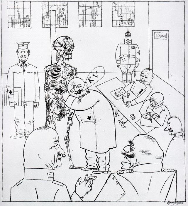 The Faith Healer — George Grosz