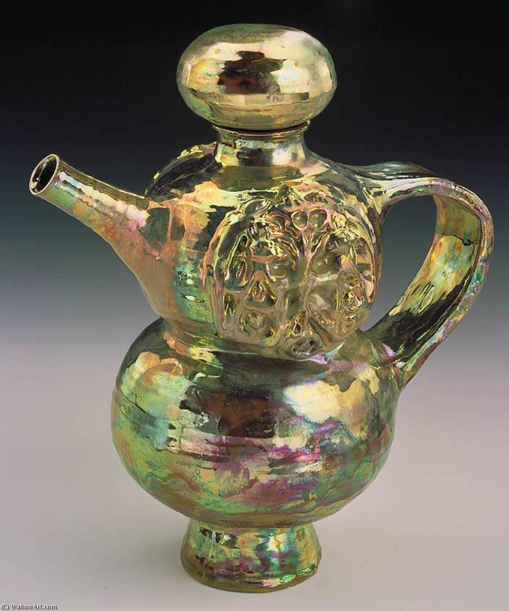 Gold Lustre Teapot — Beatrice Wood