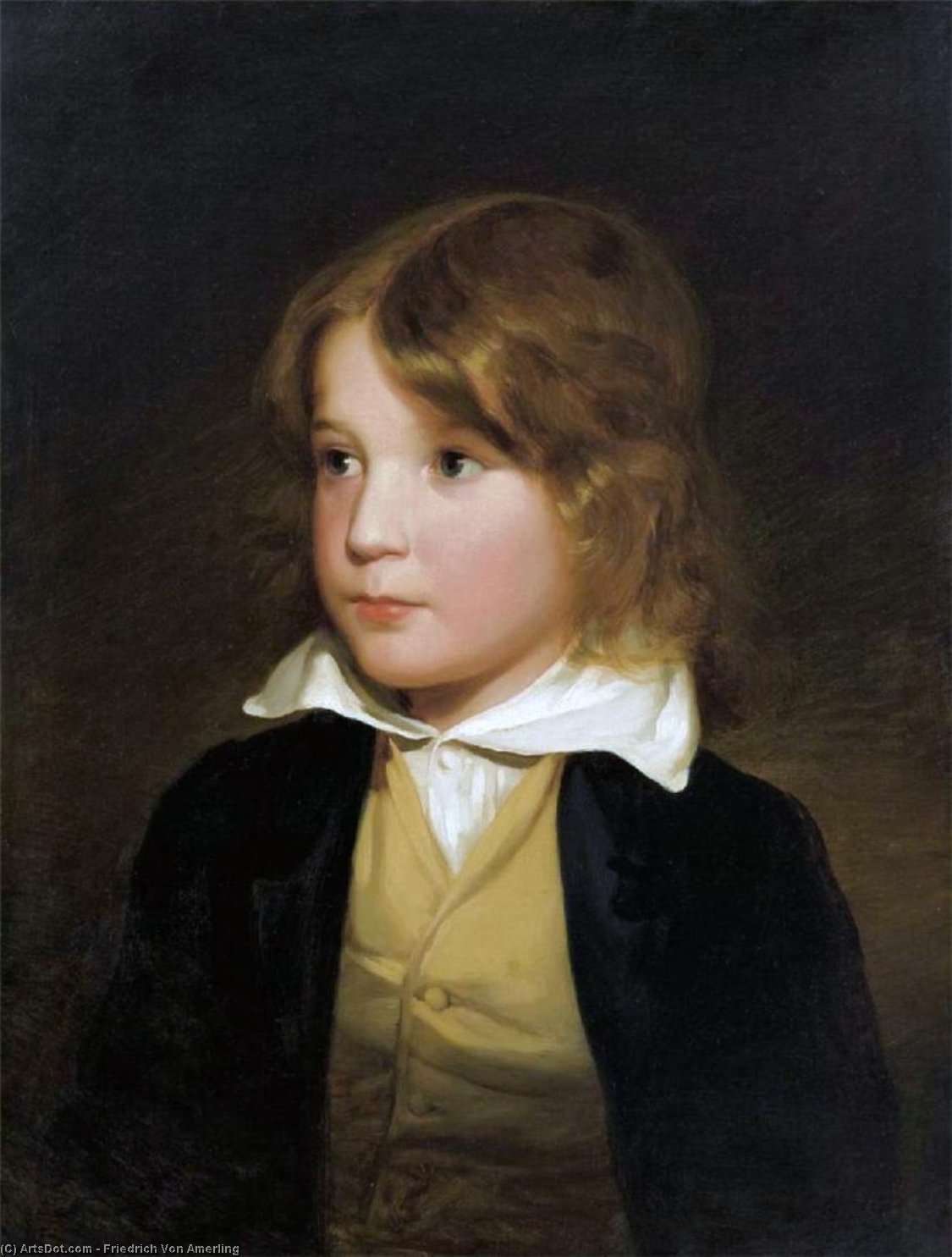 Joseph Amerling As A Child (also Known As The Artist.s Brother) — Friedrich Ritter Von Amerling