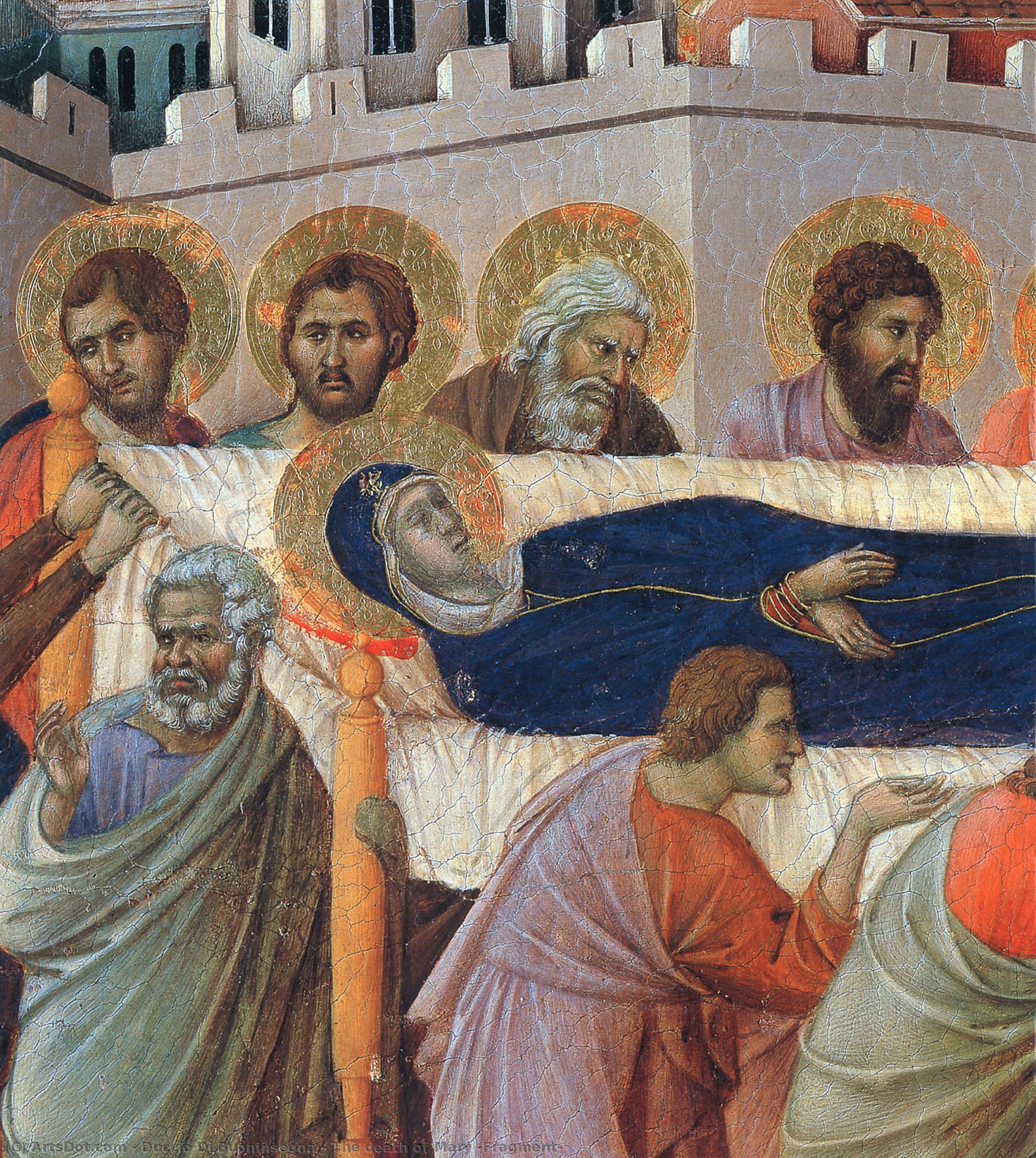 The Death Of Mary (fragment) — Duccio Di Buoninsegna