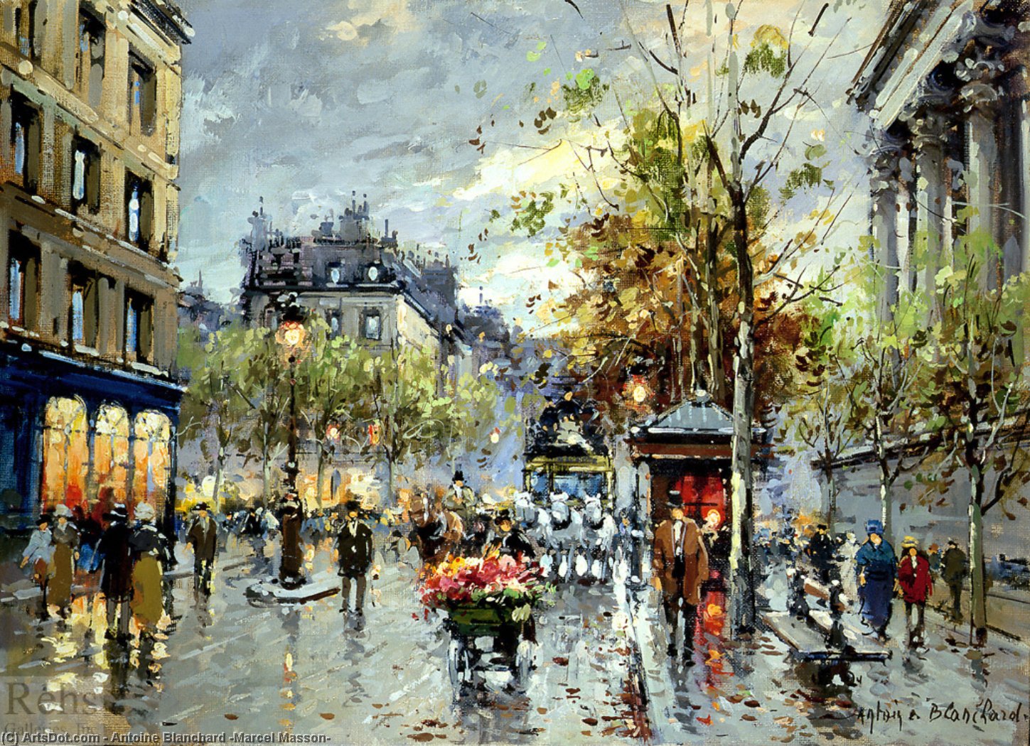 Place De La Madeleine — Antoine Blanchard (marcel Masson)