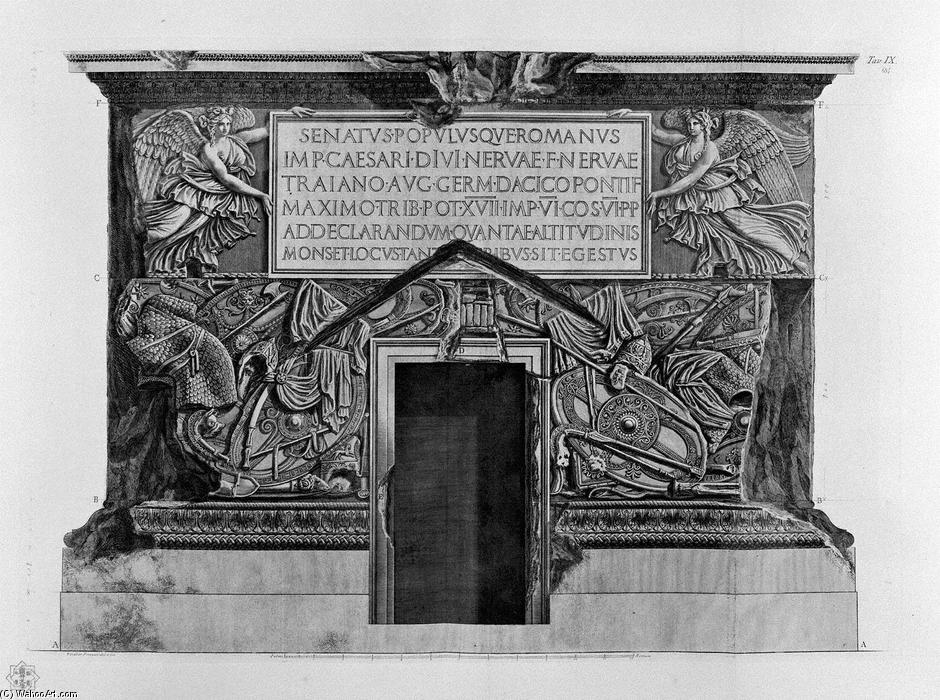 Pedestal Of Trajan`s Column — Giovanni Battista Piranesi