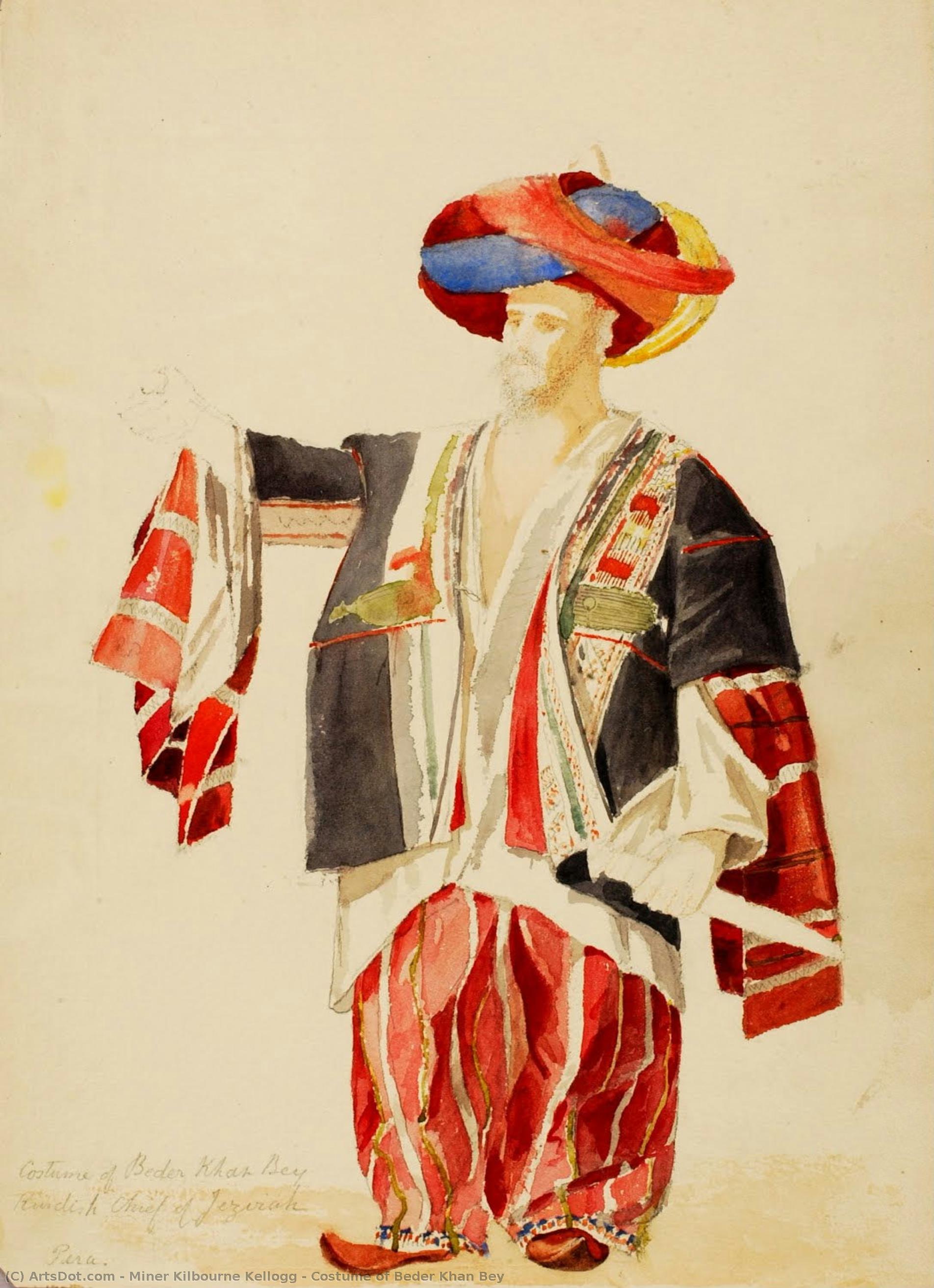 Costume Of Beder Khan Bey — Majner Kilborn Kelog