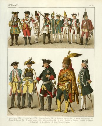 German Costumes - — Albert Kretschmer