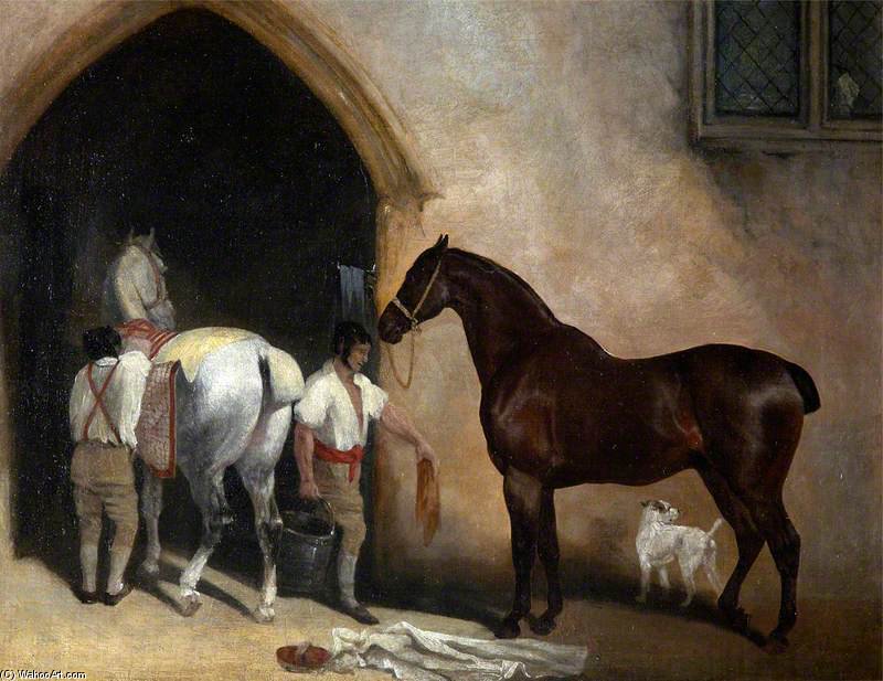 Curricle Horses — Richard Barrett Davis