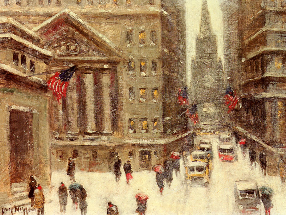 Winter, New York — Guy Carleton Wiggins
