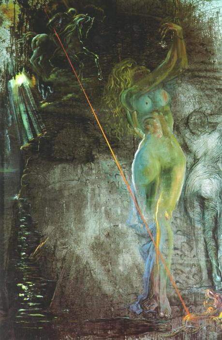Roger Liberando A Angelina (san Jorge Y La Doncella) — Salvador Dalí