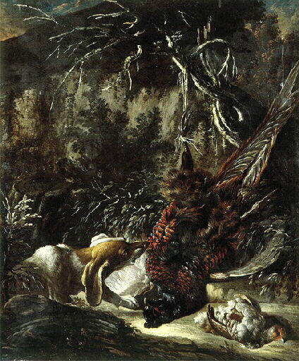 Chien Et Gibier — Jacques Charles Oudry