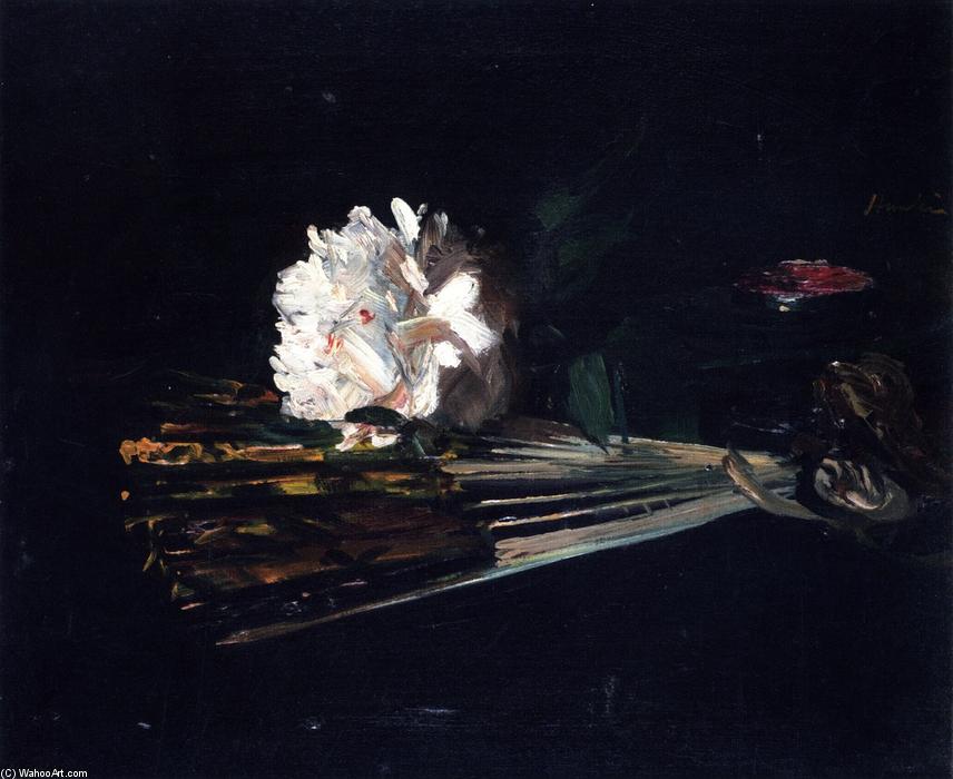 Still Life With A Fan And A Carnation — George Leslie Hunter