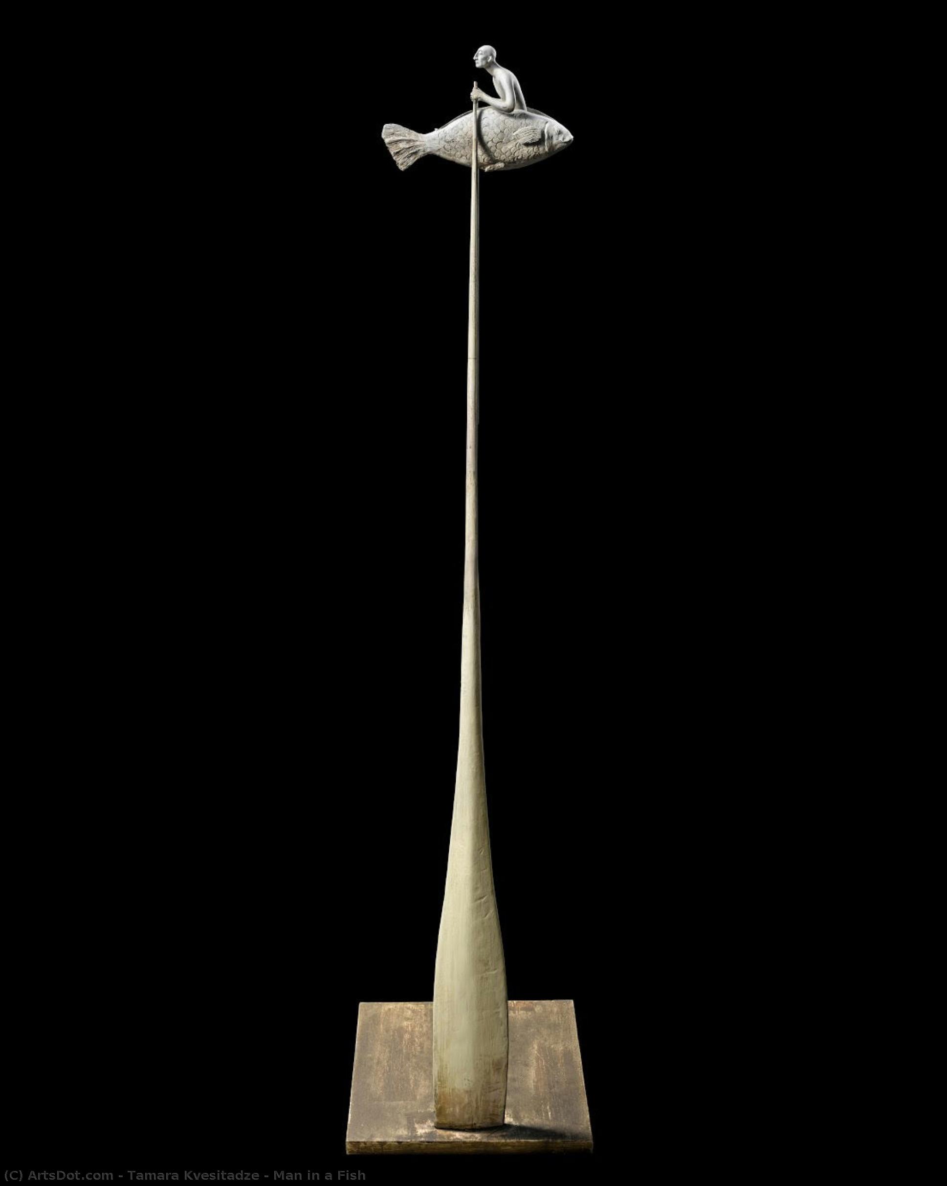 Man In A Fish — Tamara Kvesitadze
