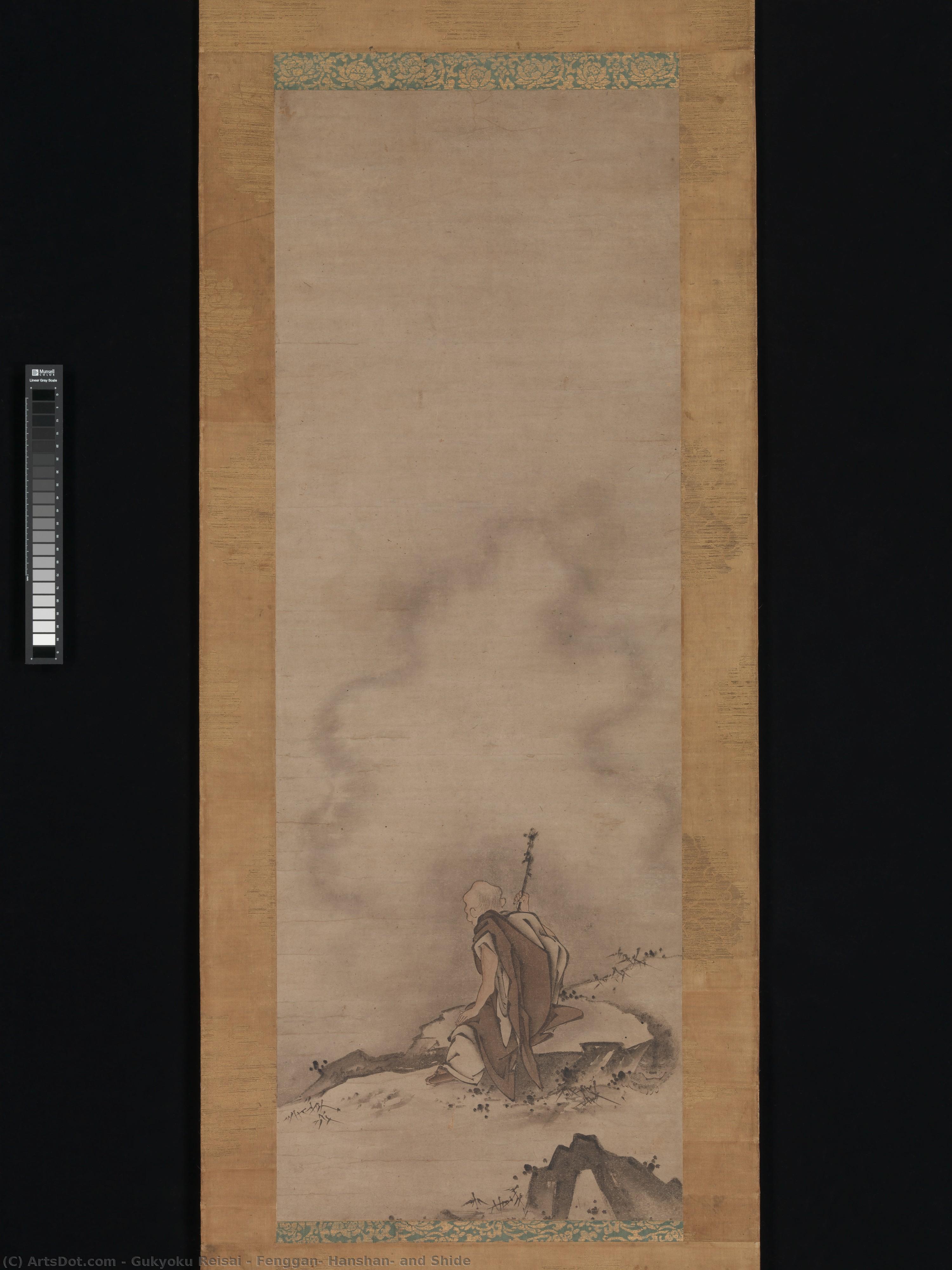 Fenggan, Hanshan, And Shide — Reisai Gukyoku