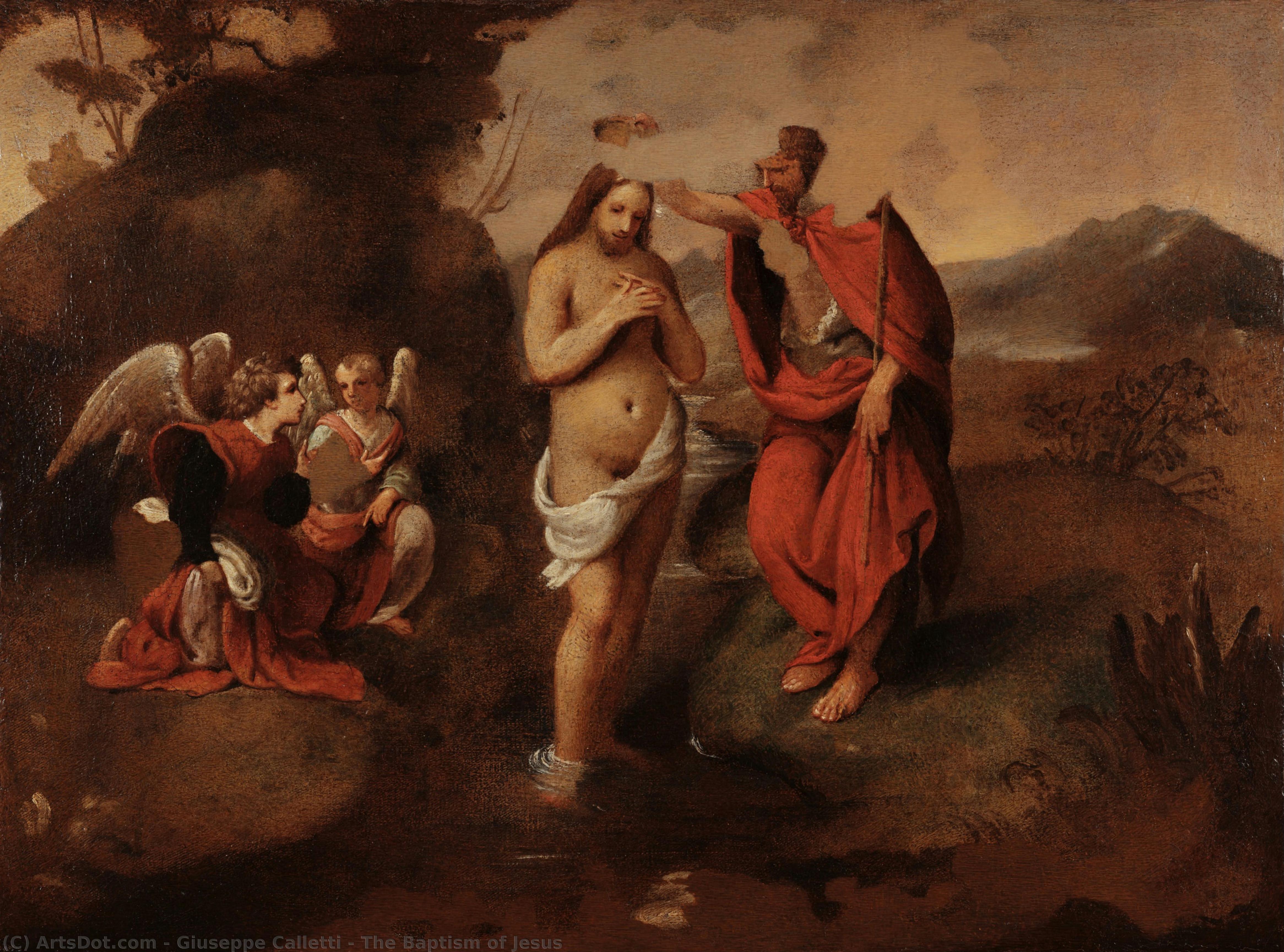 The Baptism Of Jesus — Giuseppe Calletti (caletti)
