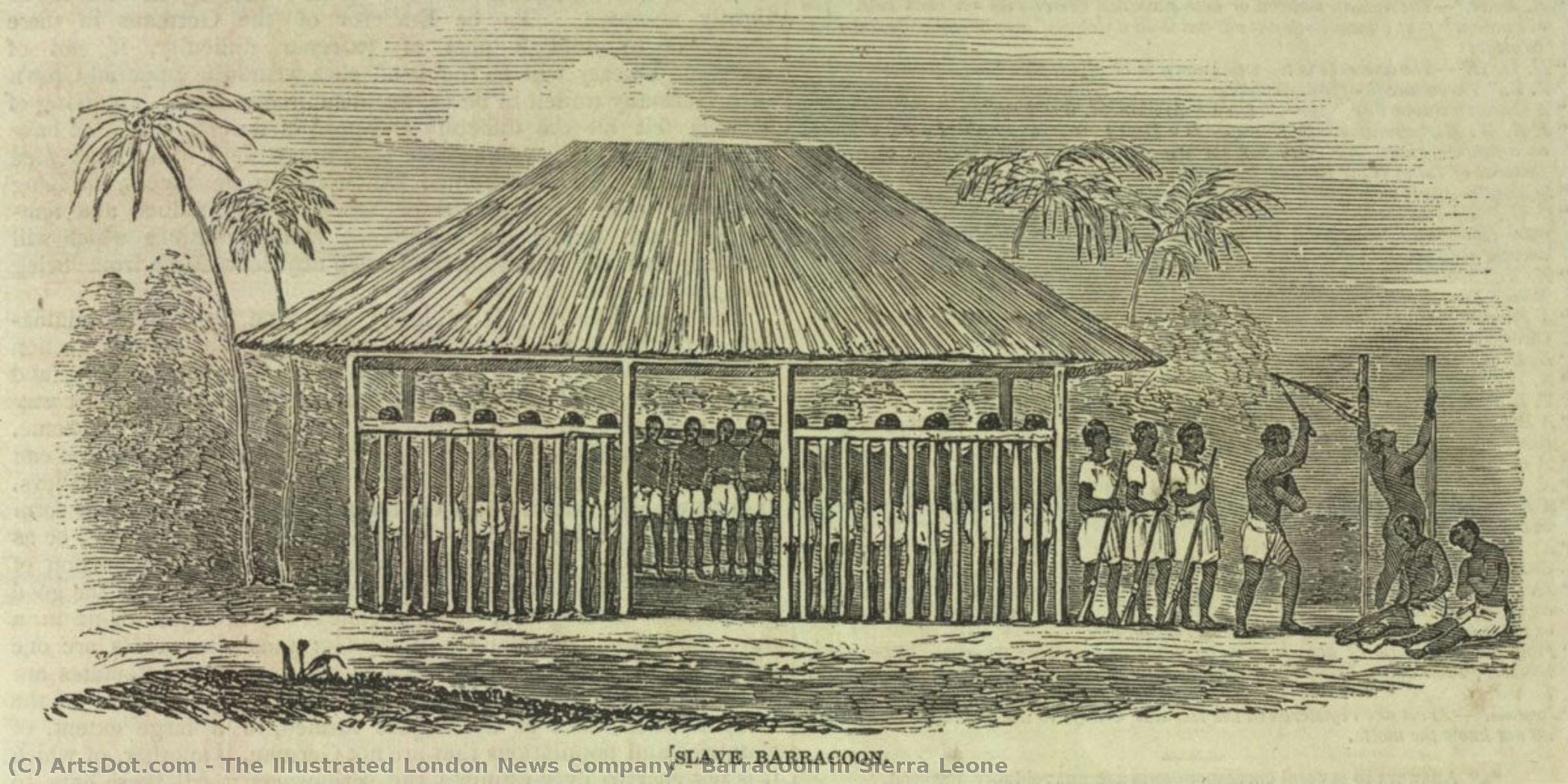 Barracoon In Sierra Leone — The Illustrated London News Company