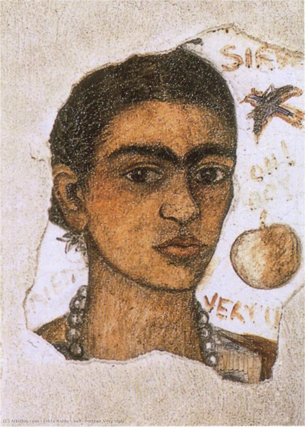 Self- Portrait Very Ugly — Frida Kahlo
