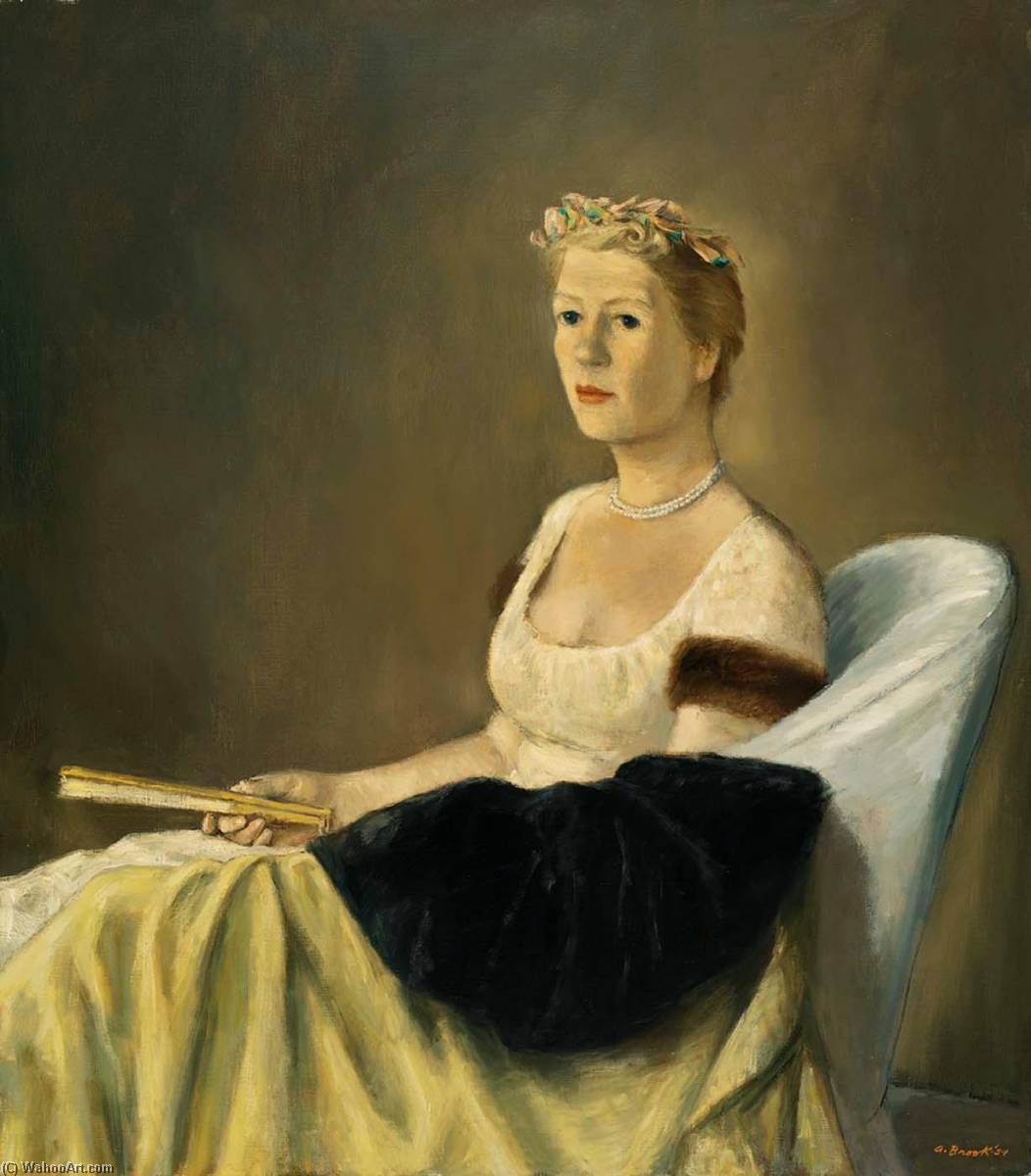 Portrait Of Mrs. Emily Wilson — Alexander Brook