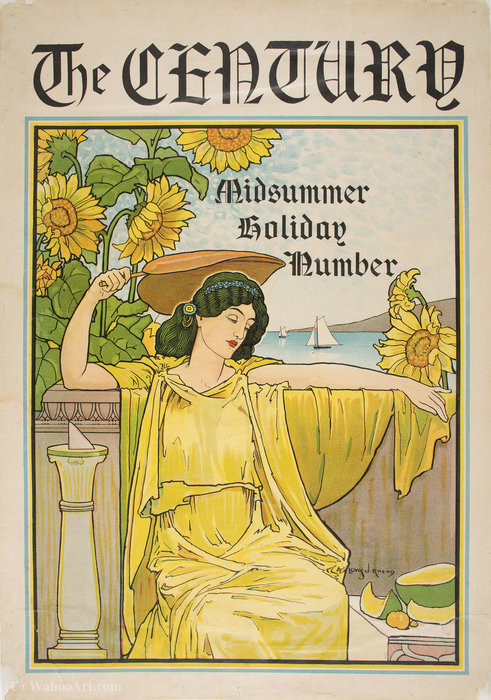 'the Century. Midsummer Holiday Number', (50 X 35 Cm) (1895) — Louis John Rhead