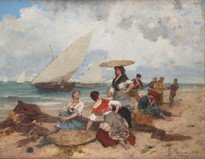 Pescadoras — Eliseo Meifrèn I Roig