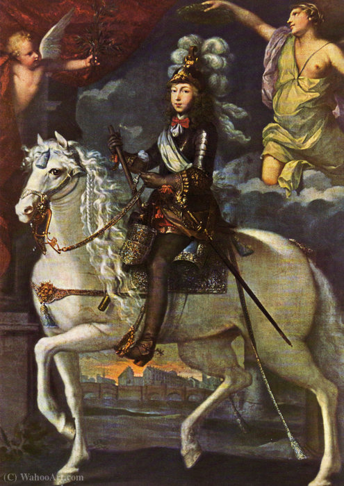 Portrait Of Louis Xiv Of France — Jean Nocret