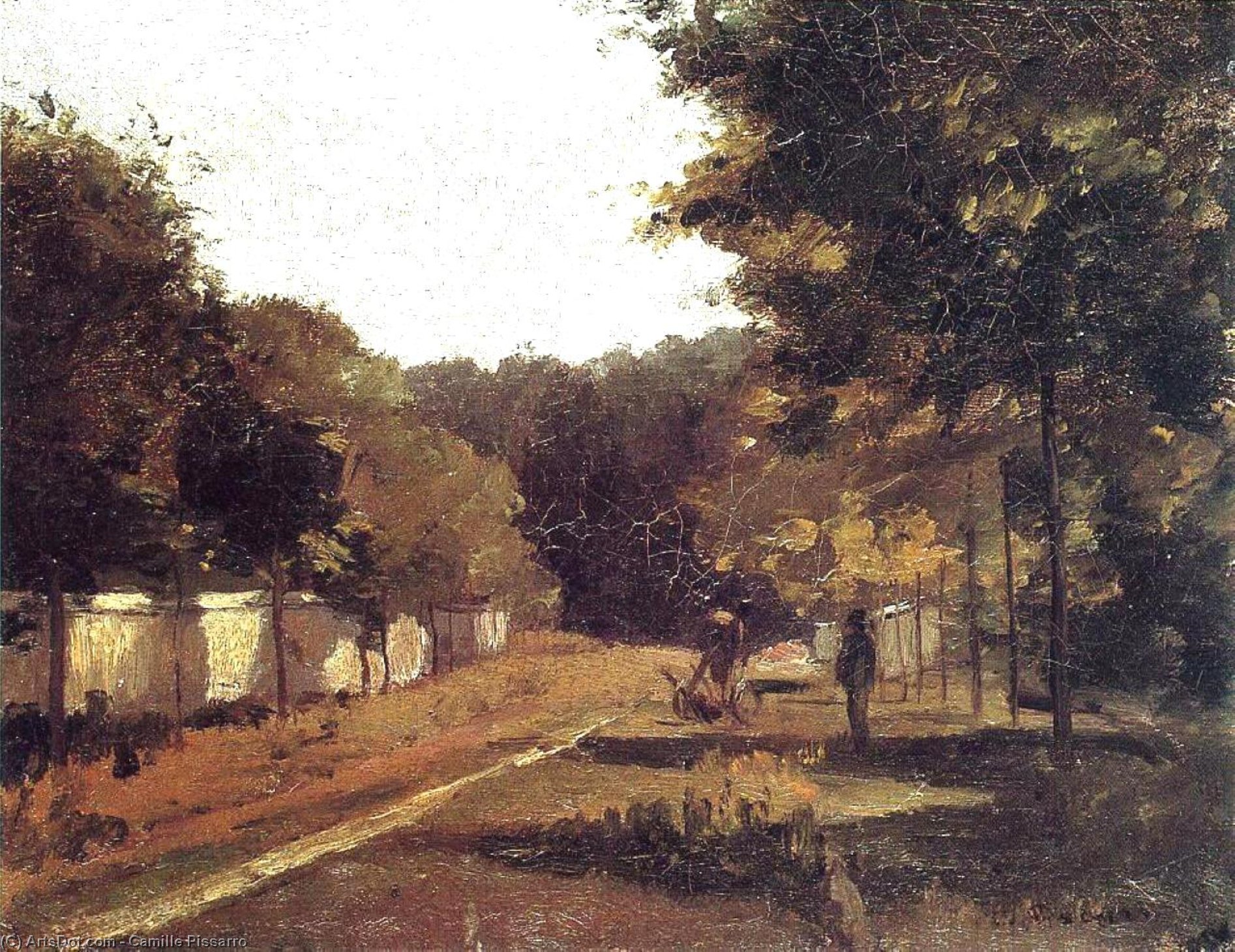 Landscape, Varenne-saint-hilaire. — Kamij Pisaro
