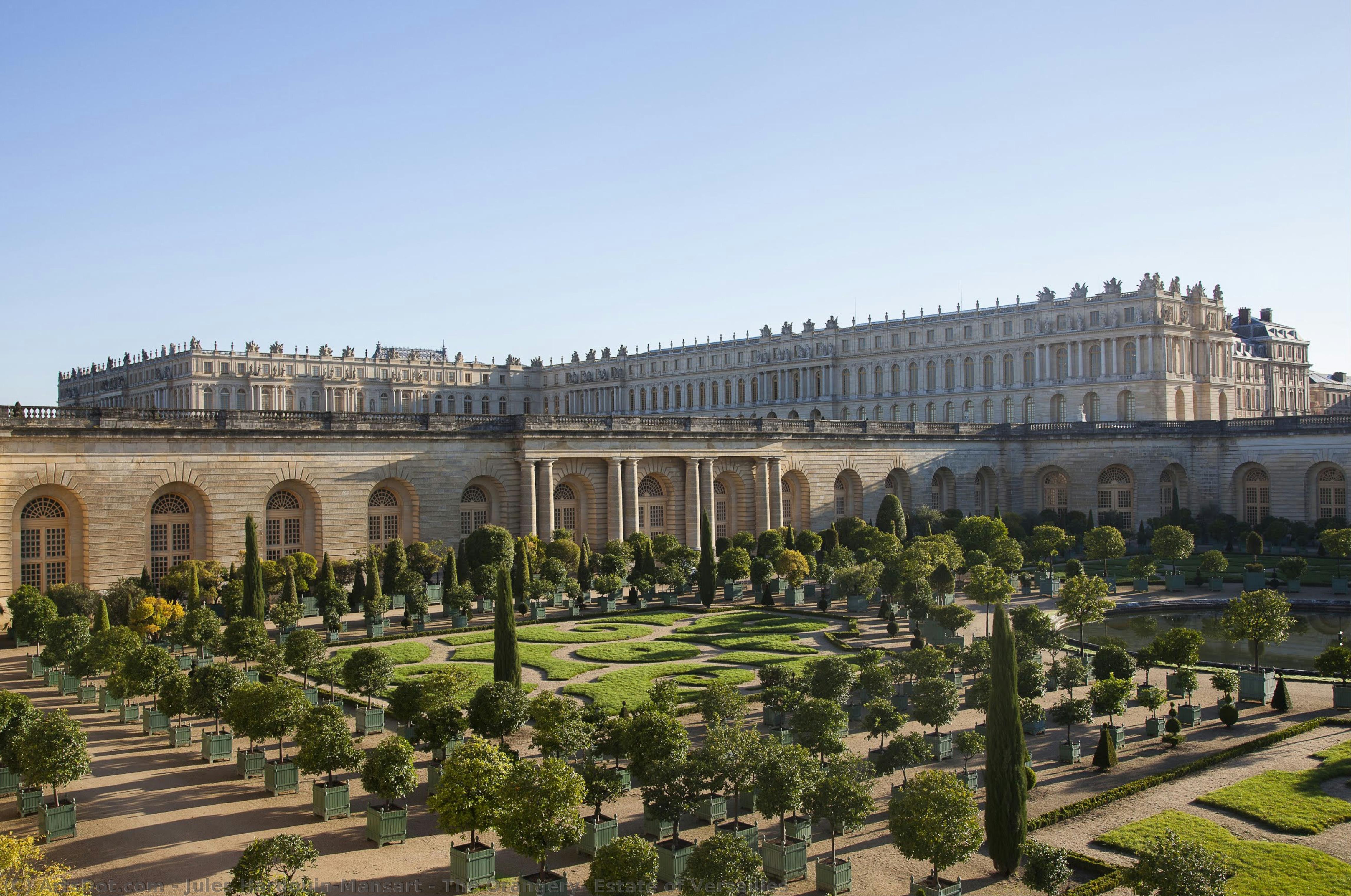 The Orangery, Estate Of Versailles — Jules Hardouin-mansart