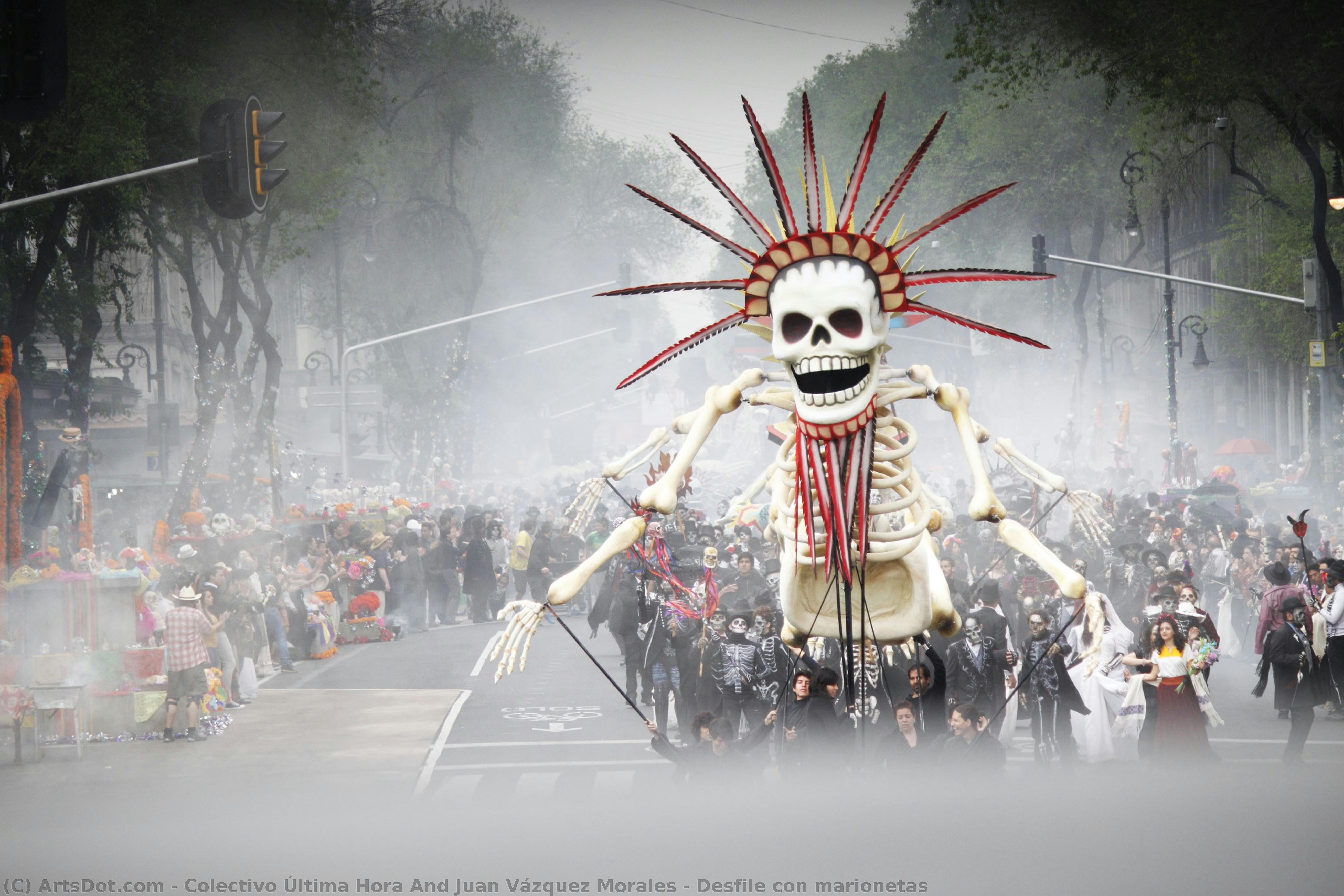 Desfile Con Marionetas — Colectivo Última Hora And Juan Vázquez Morales