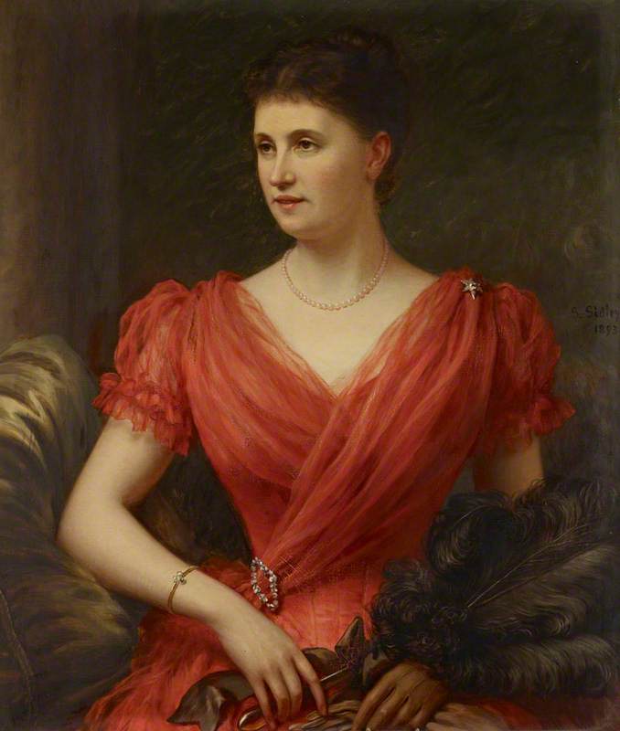 Arabella Bray (d.1909), Lady Wolfe Murray — Samuel Sidley