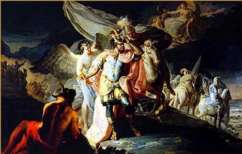 Hanibal Vencedor Contempla Italia Desde Los Alpes — Francisco José De Goya Y Lucientes