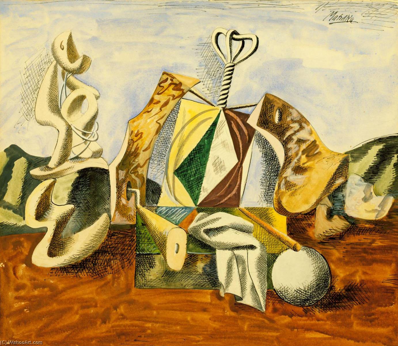(surrealist Landscape) — Jan Matulka