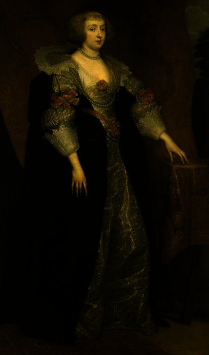 Marguerite De Lorraine, Duchess Of Orleans — Sir Anthony Van Dyck