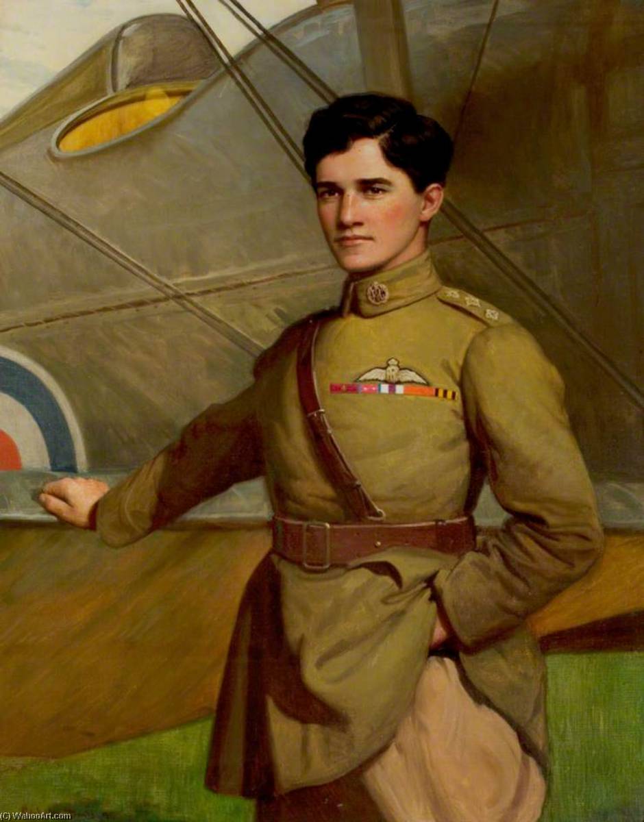 Captain Albert Ball (1896–1917), Vc — Noel Denholm Davis