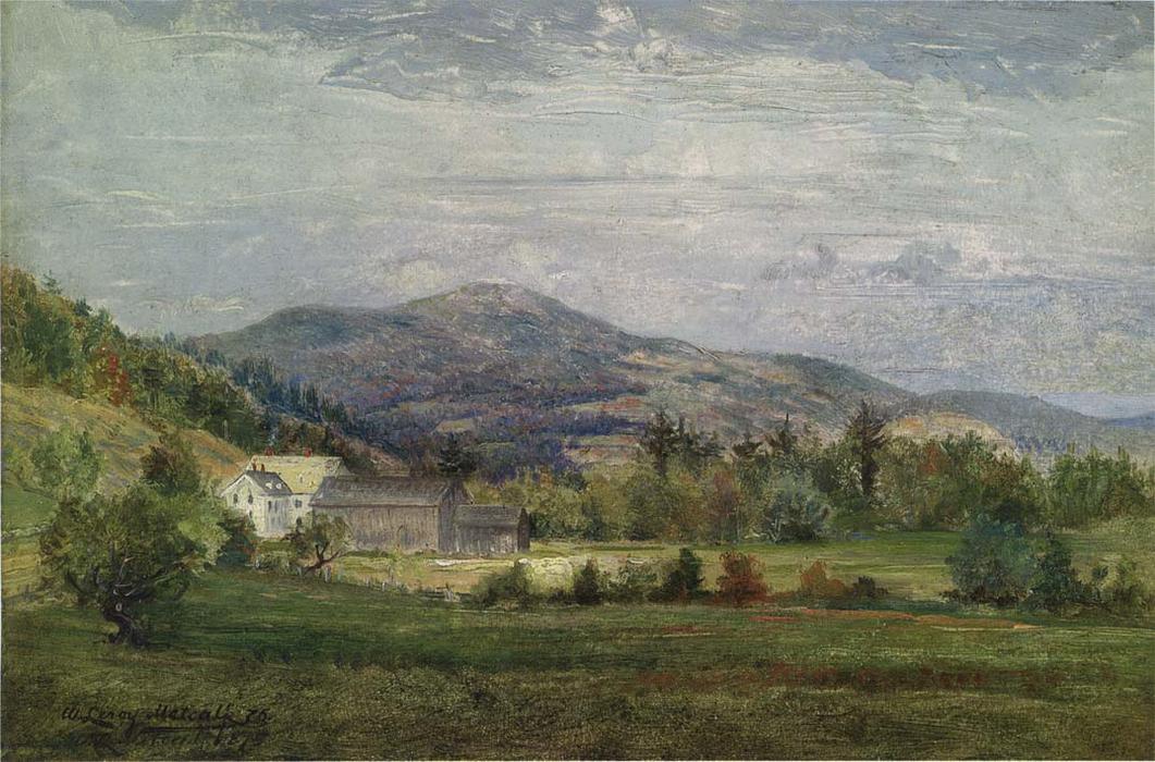 Chase's House, New Hampshire — Willard Leroy Metcalf