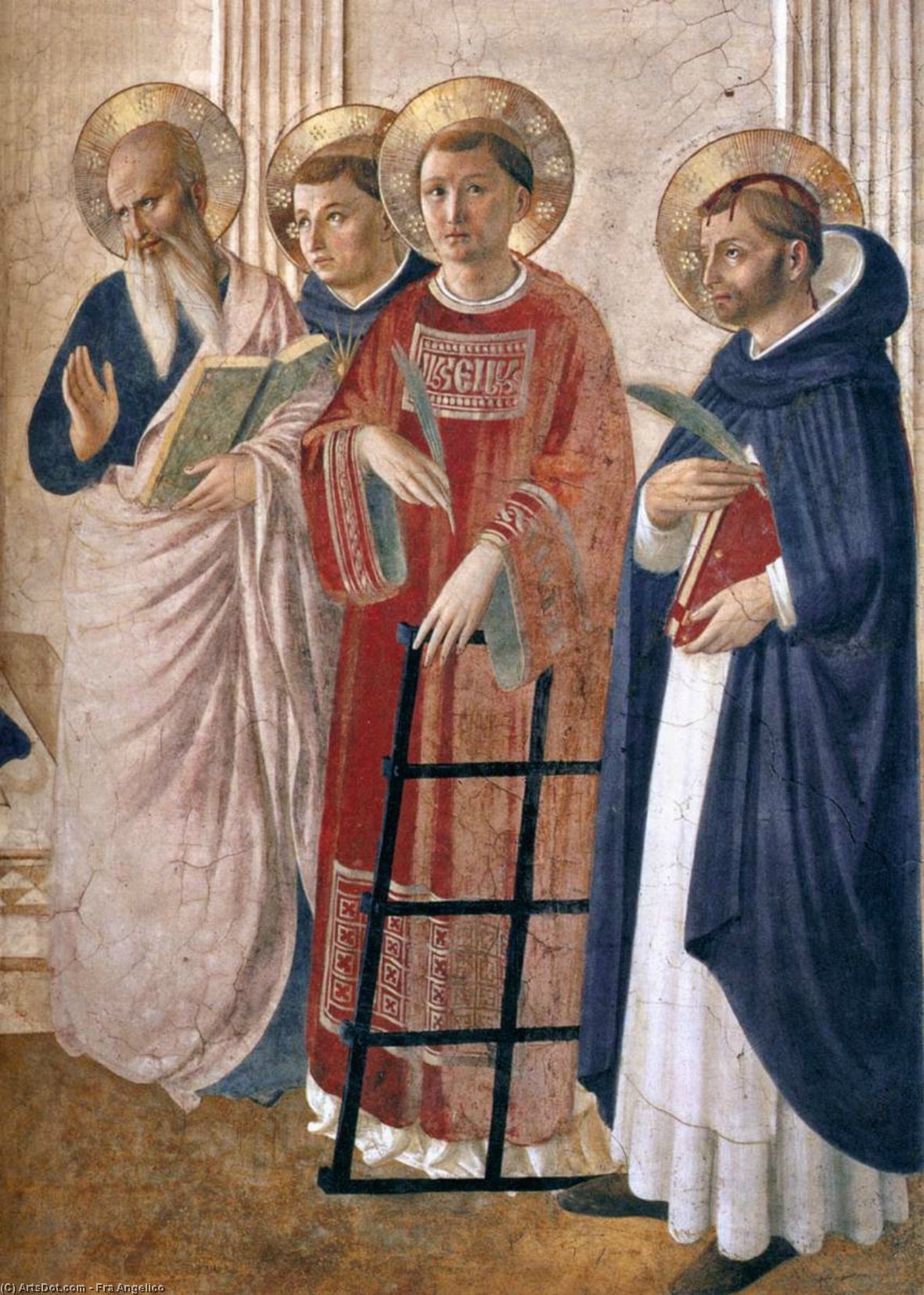Sacra Conversazione (detail) — フラ・アンジェリコ