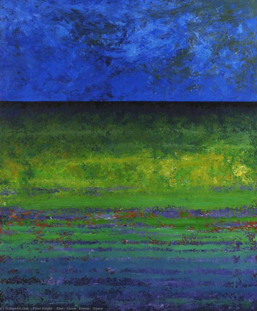 Blue, Green, Brown, Mauve — Peter Wright