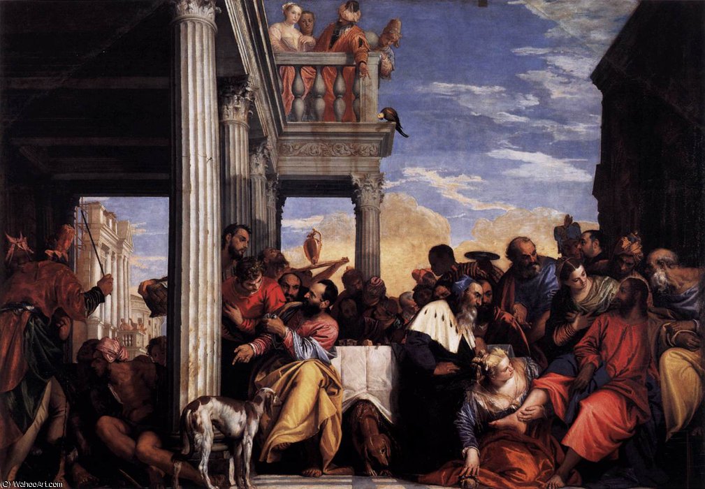 Supper In The House Of Simon — Paolo Veronese