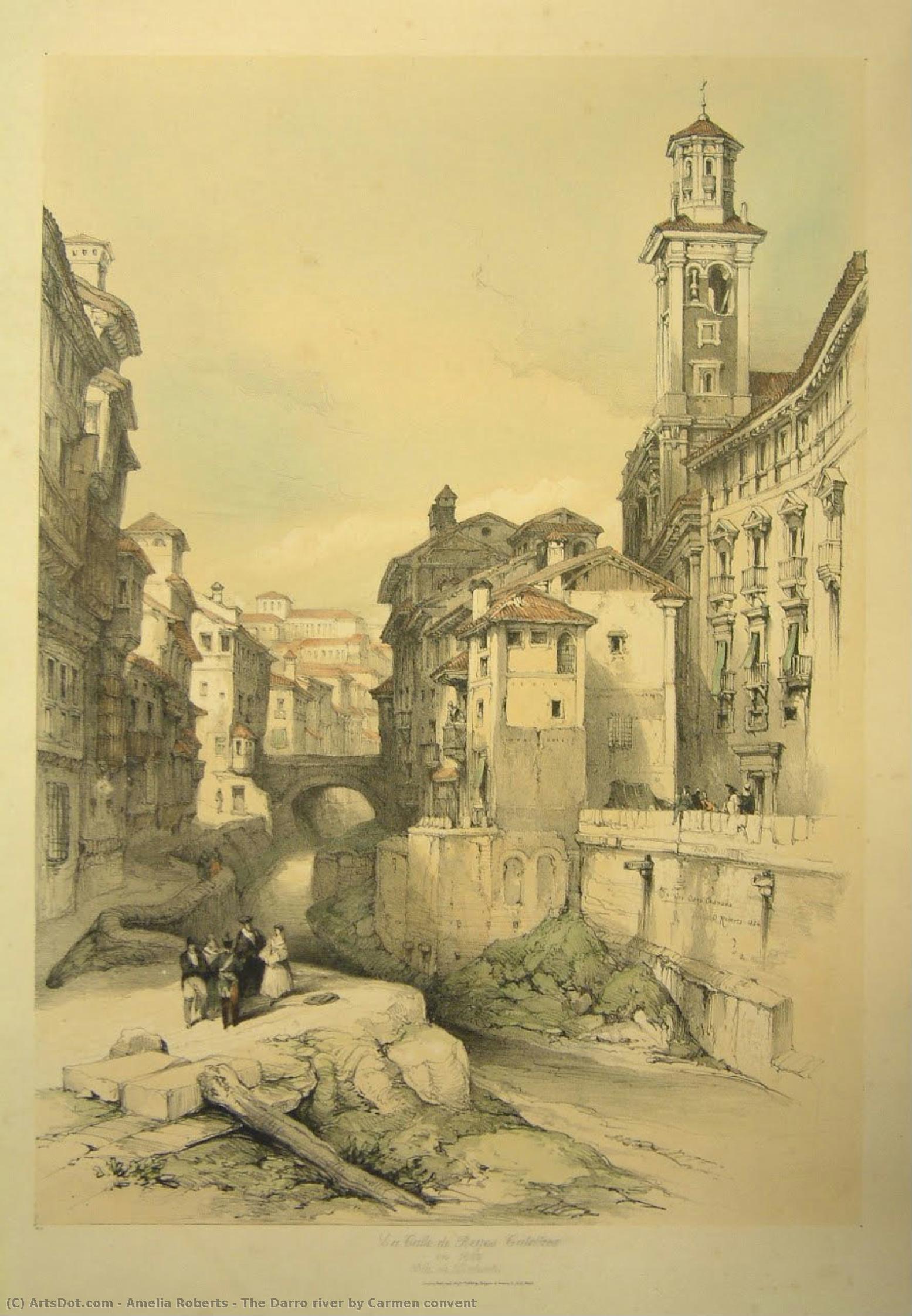 The Darro River By Carmen Convent — Amelia Roberts