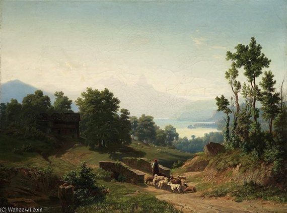 Der Lauerzersee Lake Lauerz — Роберт Цунд